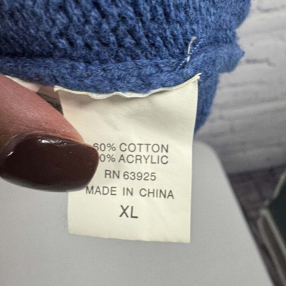 Retrofit Mens Sweater Cardigan Long Sleeve Button Front Grandpa Size XL - Picture 8 of 10